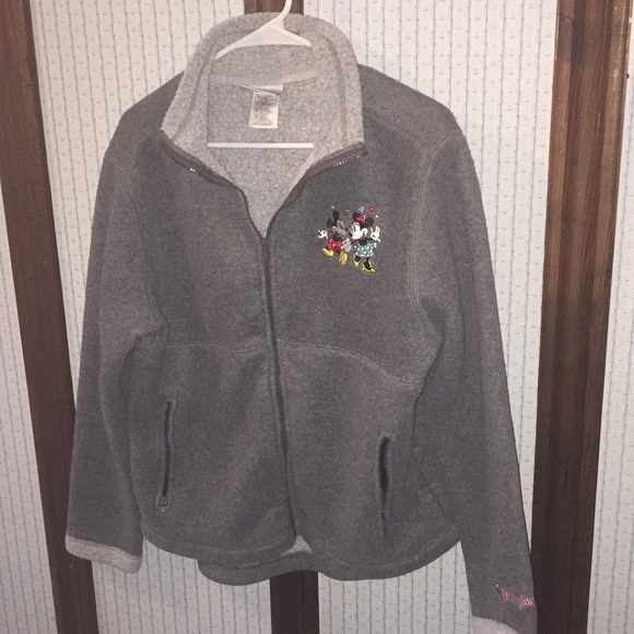 disneyland fuzzy jacket